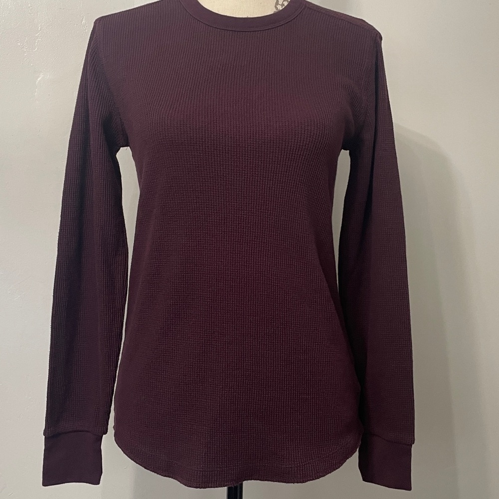 GAP Deep Maroon Knit Top